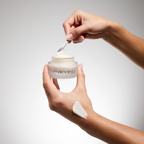 Aeonia Sculpting Cream ? Certified Space Technology Skincare, Anti-Aging Moisturizer with Bacillus Lysate & Resveratrol, Hydrates, Firms & Boosts Elasticity, Smooths Fine Lines, 1.69 Fl Oz