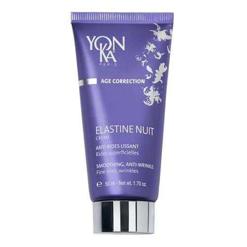 Yon-Ka Elastine Nuit Anti-Wrinkle Night Cream | Anti Aging Facial Moisturizer and Eye Cream | Soften Fine Lines and Wrinkles with Vitamin C and Elastin Peptides | Paraben-Free | 1.70 oz