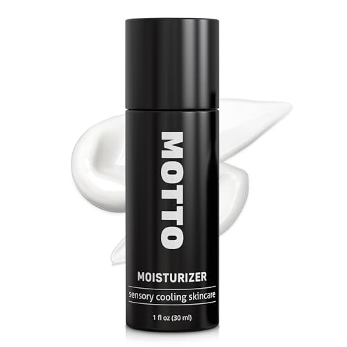 MOTTO Men's Face Moisturizer: Affordable Luxury for Refreshed Skin. ICE COLD Hydrating Cream, Lightweight & Non-Greasy for Daily Use. Soothes & Cools Instantly.