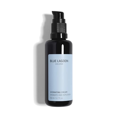 Blue Lagoon Skincare Hydrating Cream - Lightweight Face Cream - Absorbs Quickly - Lasting Hydration - Revitalizes Skin - Delicate Cream - No Fragrance - Dermatologically Tested - 50ML