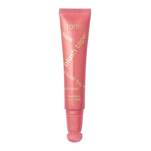 tarte blush tape satin liquid blush ? Blendable Buildable Blush with Mineral Pigments, Mango & Shea Butters for Lightweight Hydrating Smooth Finish, Vegan & Cruelty Free