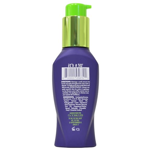Miracle Styling Serum by Its A 10 for Unisex - 3 oz Serum