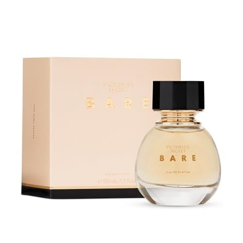 Victoria's Secret Bare Eau de Parfum, Notes of Australian Sandalwood, Mandarin Madagascar & Egyptian Violet, Perfumes for Women (1.7 oz)