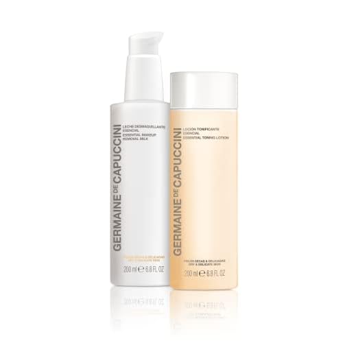 Germaine de Capuccini - Options | Essential makeup Removal Milk - Sensitive and Normal Skin - Removes impurities and makeup traces, prevents dryness and showers the skin with hydration - 6.8 FL OZ