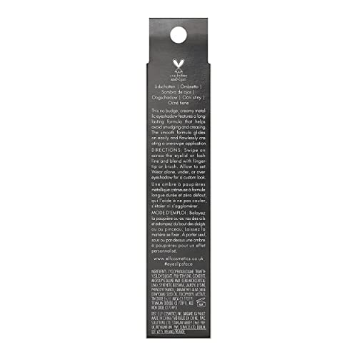 e.l.f. No Budge Shadow Stick, Long-Lasting Cream Eyeshadow Stick For High-Pigment, Metallic Color, Vegan & Cruelty-Free, Perfect Pearl