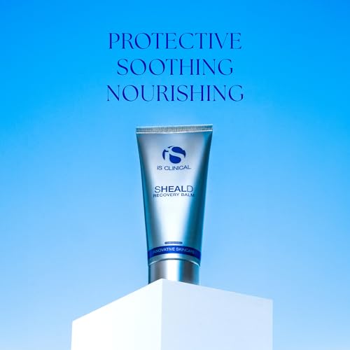 iS CLINICAL Sheald Recovery Balm, hydrating dry skin face moisturizer with healing properties.