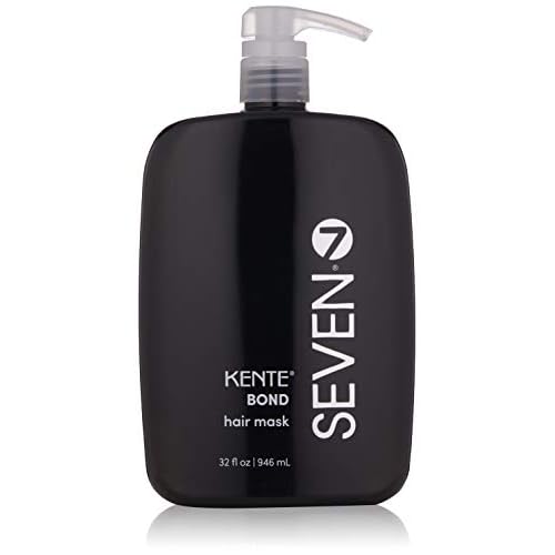 SEVEN Haircare Kente Bond Deep Conditioning Hair Mask Treatment for Women & Men, Dry Damaged Hair with Provitamin B5, Hydrolyzed Quinoa & Glycerin, Cruelty Free, Paraben Free, Made in USA