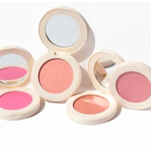 FARMASi Highligher Powder Blusher, Glow Boosting, Naturally Luminous Lightweight, Highly Pigmented, Soften and Moisturize the skin, Buildable Coverage Blush, Vegan 0.159 Fl Oz / 4.5g-01 Like Candy