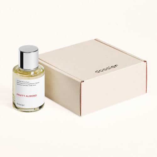 Dossier - Fruity Almond - Eau de Parfum - Perfume Luxury - Pure Infused - Paraben Free - Vegan - For Women - Fragrance 1.7 0z (Spray 50ml)