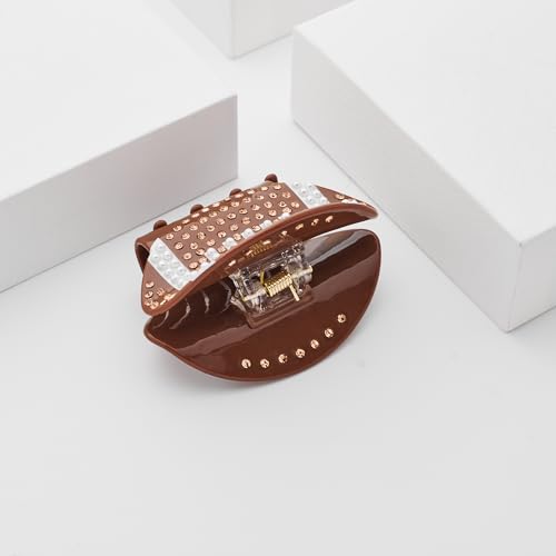 LILIE&WHITE 1PC American Football Hair Clips For Women Rugby Hair Claws Sports Hair Accessories Cute Non-Slip Sports Hair Barrettes Game Day Hair Clips