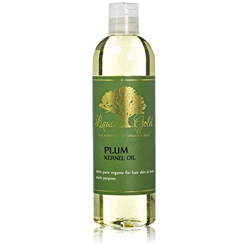 Liquid Gold Inc - 12 oz - Premium Plum Kernel Oil - 100% Pure Cold Pressed Natural Organic