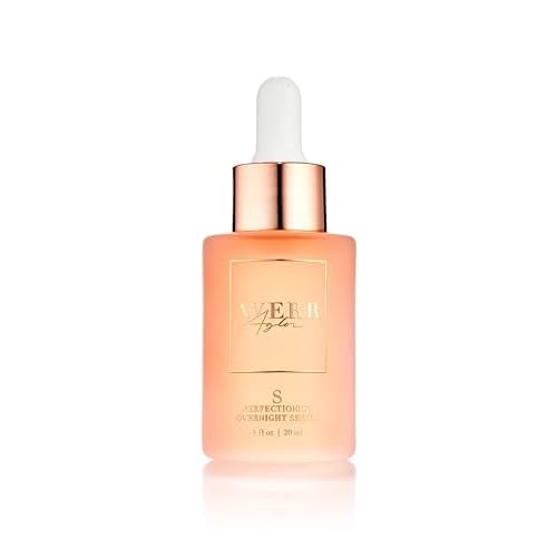 Averr Aglow Perfectionist Overnight Serum, Organic Skincare Solution, Facial Night Serum