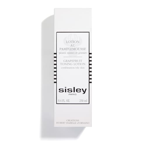 Sisley Paris Grapefruit Toning Lotion - 250 mL - Removes Makeup, Cleanses & Tones Skin - Minimizes Appearance of Pores for a Smooth, Matte Finish