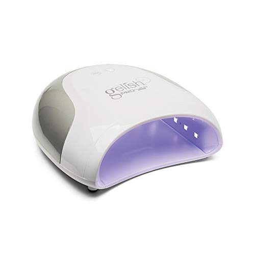 Gelish Pro LED Light ? Professional Gel Nail Lamp, Fast Drying Nail Dryer, Compact & Portable UV/LED Light for Home & Salon Use, Pedicure-Friendly