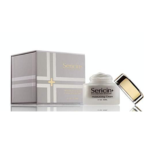 Sericin Plus Anti-Wrinkle Moisturizing Cream ? Silk Protein Face Cream for All Skin Types, Hydrating Anti-Aging Moisturizer for Smooth, Radiant Skin (1.7 fl oz)