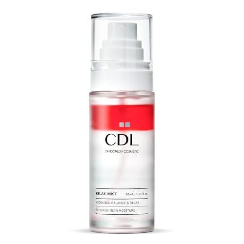 Glowing Face Toner+Ampoule, Face Spray Hydrating Mist, Moisturization & Nourishment for Sensitive Dry Skin, Panthenol, Dragon Blood, Korean Skin Care, K Beauty(1.70 fl.oz)