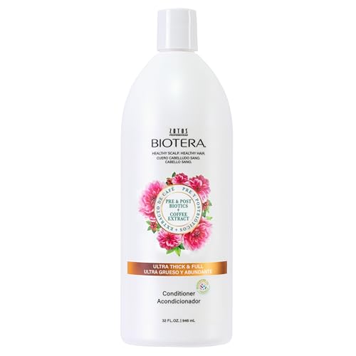 Biotera Ultra Thick & Full Volumizing Conditioner | Increases Volume to Fine, Limp Hair | Microbiome Friendly | Vegan & Animal Test Free | Paraben Free | Color-Safe