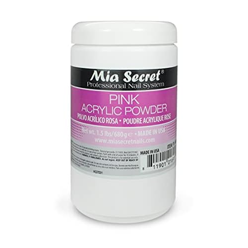 Mia Secret pink Acrylic Powder 1.5 lbs - Made in USA
