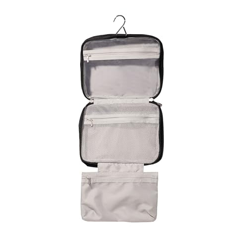 Baggallini Hanging Travel Toiletry Kit - Lightweight 6x10 Inch Makeup Bag