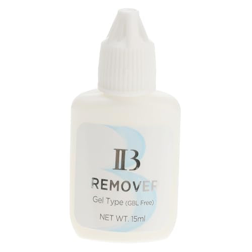 FRCOLOR Fast Acting Remover Gel Colorless Dissolves Adhesive Quickly Safe for Eyes Easy Squeeze Bottle for Precise Application