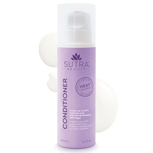 SUTRA Heat Guard Hair Conditioner for Frizzy Dry & Damaged Hair - Thermal Protecting Conditioner Hydrates, Protects & Repairs Against Heat with Hyaluronic Acid - Anti-Frizz Haircare Products