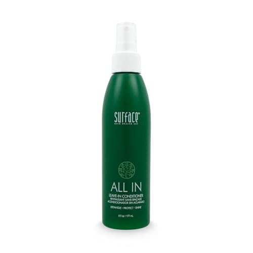 SURFACE Hair ALL IN Leave In Conditioner - Detangles, Controls Frizz & Strengthens for All Hair Types- 6 fl oz