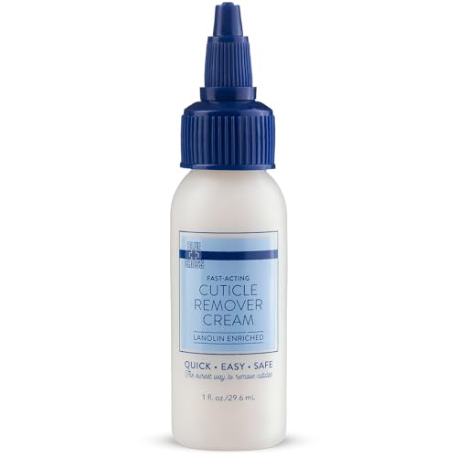 Blue Cross Cuticle Remover Cream 1oz + Professional Nail Care Oil for Dry Damaged Cuticles 1oz, 2 Pack Gift Set, Made in USA