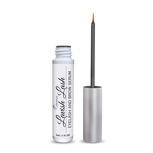 Hairgenics Lavish Lash ? Eyelash Growth Enhancer & Brow Serum with Biotin & Natural Growth Peptides for Long, Thick Lashes and Eyebrows! Dermatologist Certified, Cruelty Free & Hypoallergenic.
