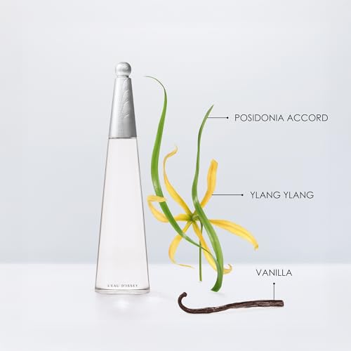 Issey Miyake L'Eau d'Issey Eau de Parfum Intense - Women's Fragrance - Intense Floral Aquatic - Notes of Posidonia Accord, Ylang-Ylang, and Vanilla