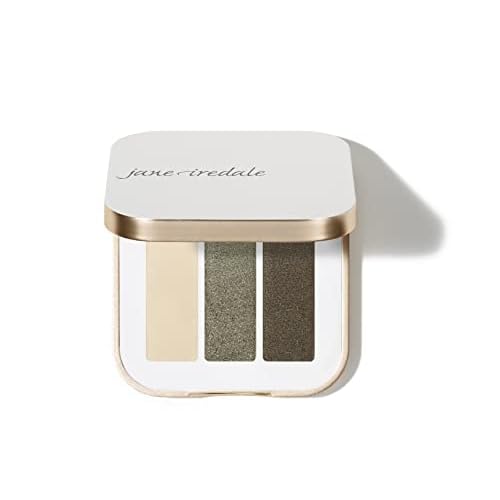 jane iredale PurePressed Eye Shadow Triple, Highly Pigmented Mineral Based Eye Color, Long Lasting & Crease Resistant Formula, Safe for Sensitive Eyes