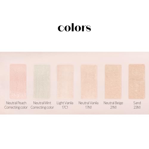 ETUDE Big Cover Skin Fit Concealer PRO - Neutral Beige | Long-Lasting Closely Adhesive Cover Like Real Skin | Smooth and Perfect Makeup | Hides Dark Circles, Redness
