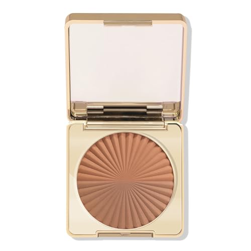 L.A. Girl Duo Bronzer, Shadowplay, Matte Finish, Medium Buildable Coverage, Two-in-One Compact Powder, Sculpting & Bronzing, Light/Medium Skin Tones GFP686