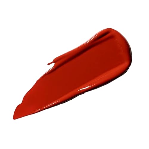 MAC Lustreglass Lipstick - 562 Chili Popper (Warm Brick Red) - 0.1 oz / 3 g