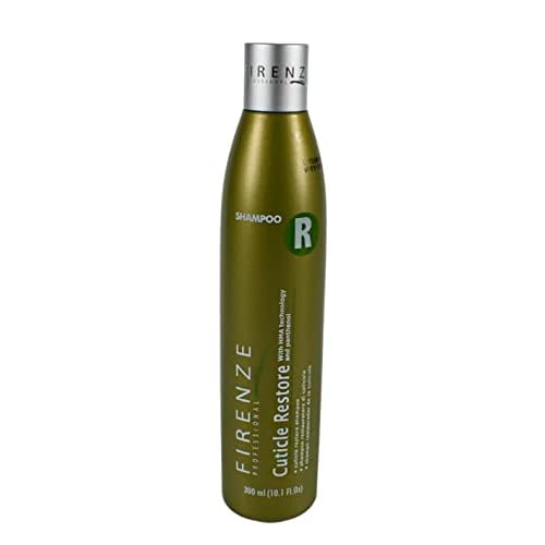 Firenze Professional Cuticle Restore Bundle ? Shampoo & Conditioner Pack 300ml (10.1 fl oz) Each ? Hydration, Smoothness & Shine for All Hair Types ? Salt, Sulfate & Paraben Free