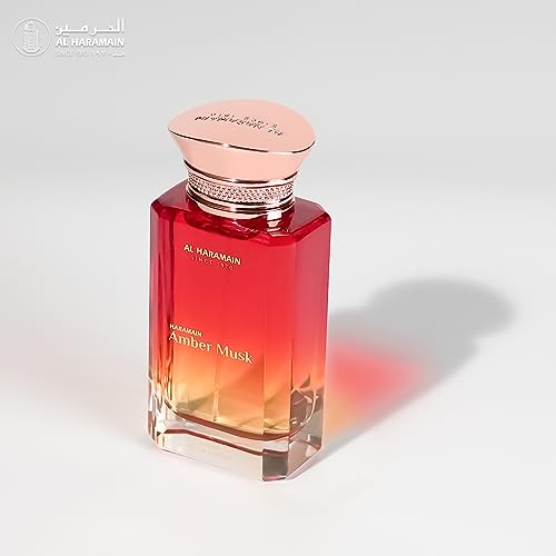 Al Haramain Amber Musk Eau De Parfum Spray, 3,4 Ounce (Unisex)