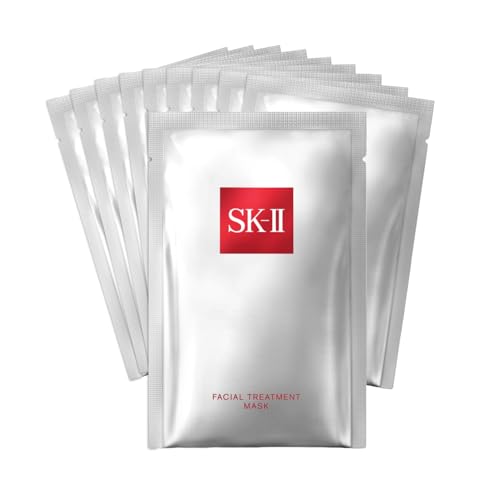 SK-II Facial Masks - Brightening Face Mask Sheets to Help Improve Tone, Texture & Radiance - Anti-Aging Treatment for Replenished Moisture & Visibly Healthier Skin