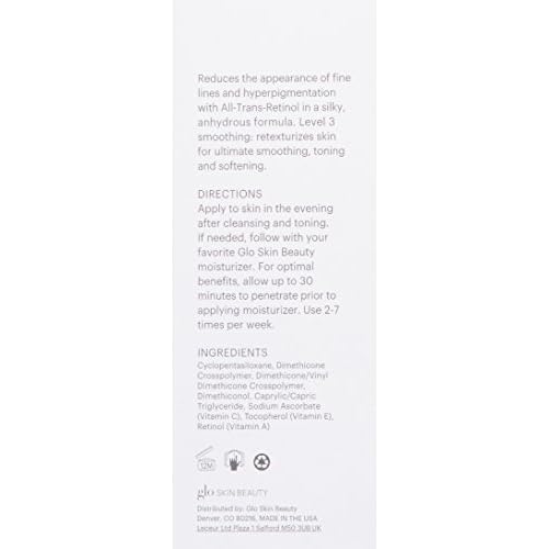 Glo Skin Beauty Retinol + Resurfacing Serum | Powerfully Smooths, Tones and Softens Skin