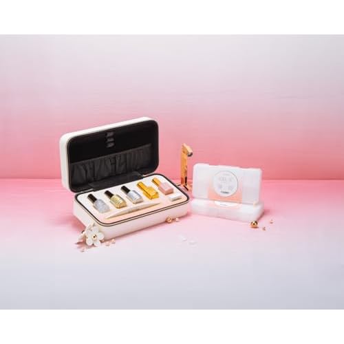 Apres Ombre Gel-X¢ç Nail Extension Kit, 14 sizes 00-9, Premium Quality, Professional Nail Tips Starter Kit (Natural Almond Short)