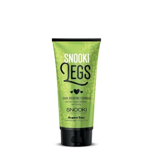 Supre Snooki Ultra Dark Leg Bronzer W/ Hair Growth Inhibitors 6 OZ by Supre