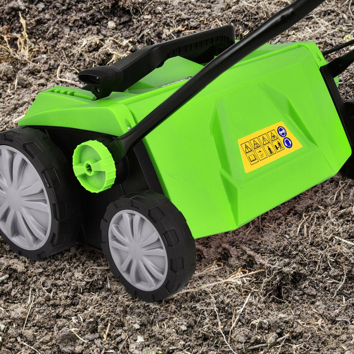 15 Inch 13 Amp Electric Scarifier with Collection Bag and Removable