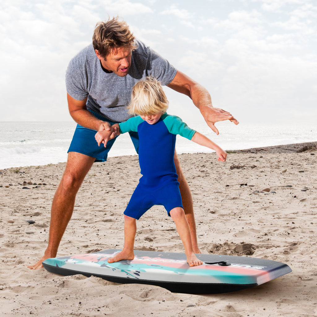 Lightweight Body Board 33/37/41 Inches with EPS Core XPE Deck HDPE Bottom - Multicolor S Variation