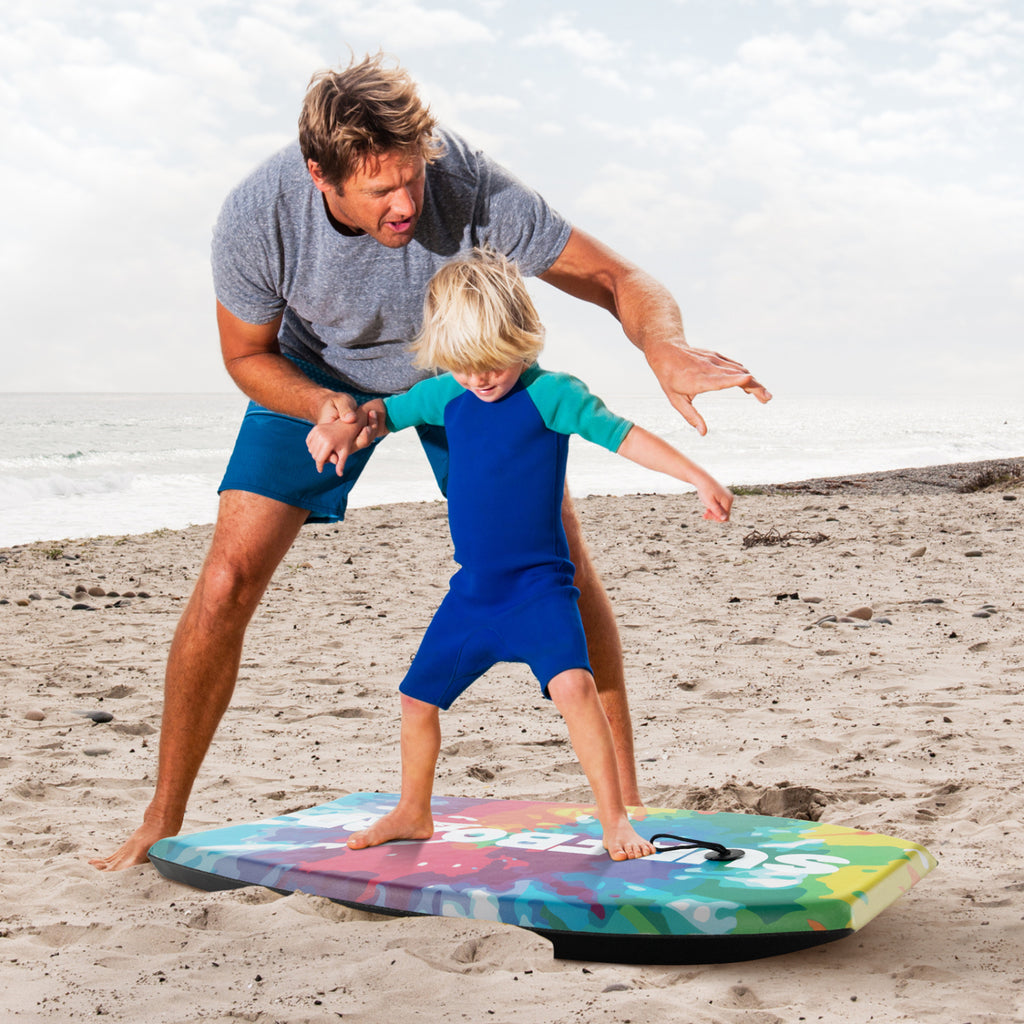 Lightweight Body Board 33/37/41 Inches with EPS Core XPE Deck HDPE Bottom - Multicolor S Variation