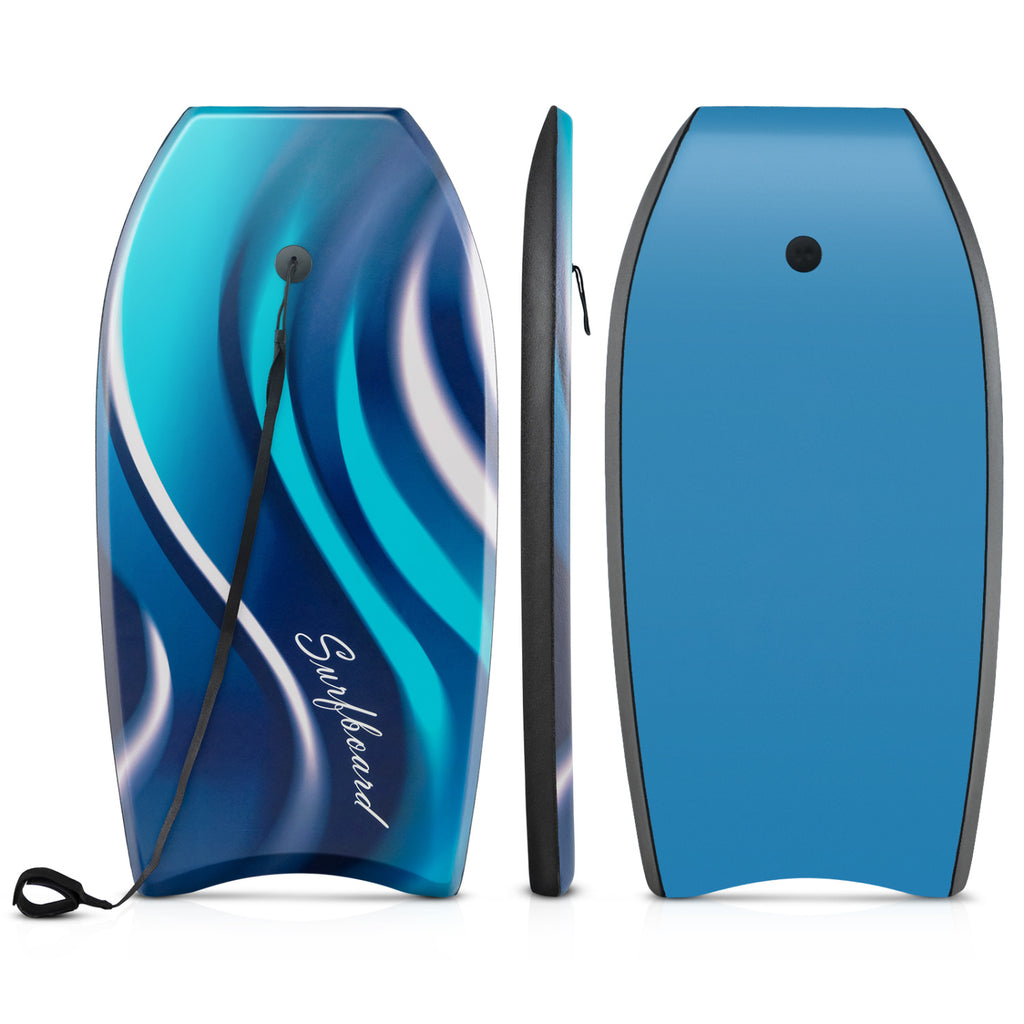 Lightweight Body Board 33/37/41 Inches with EPS Core XPE Deck and HDPE Bottom - S Variation