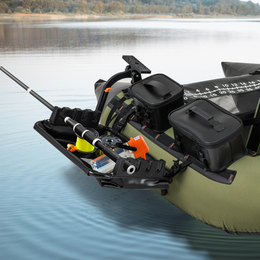 Boat Accessory Set of 2 with 360° Rotatable Fish Finder & Rod Rack Mount - Variation of THIS listing