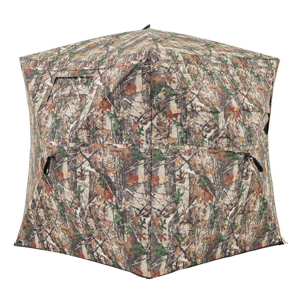 360° One Way See Through Hunting Blind Ground with Portable Carrying