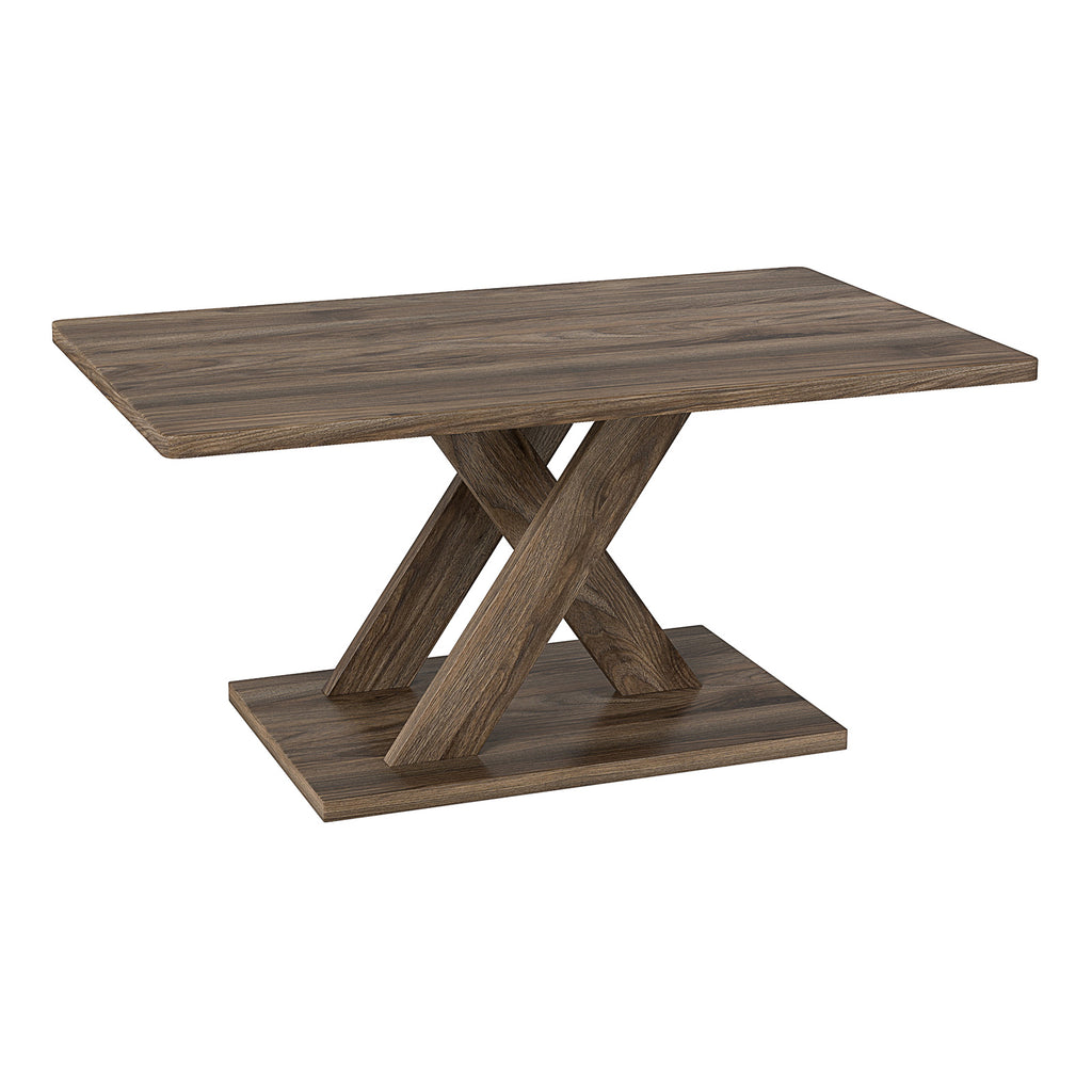 37.5 Inch Rectangular Coffee Table - Brown