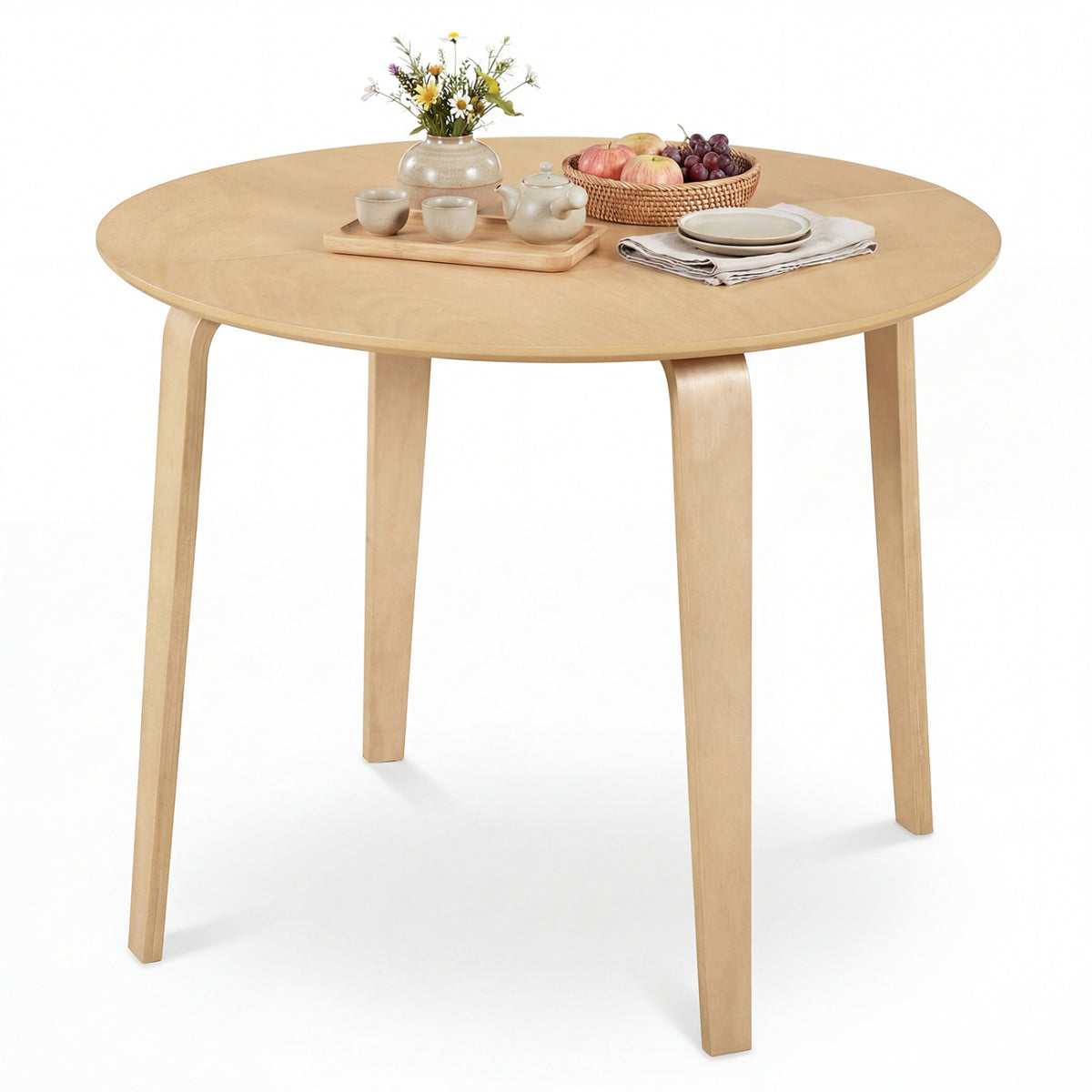 37.5" Round Dining Table - Natural
