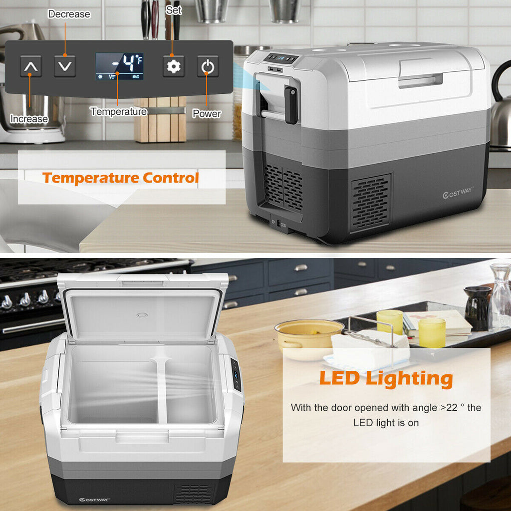 58 Quart Portable Electric Car Cooler