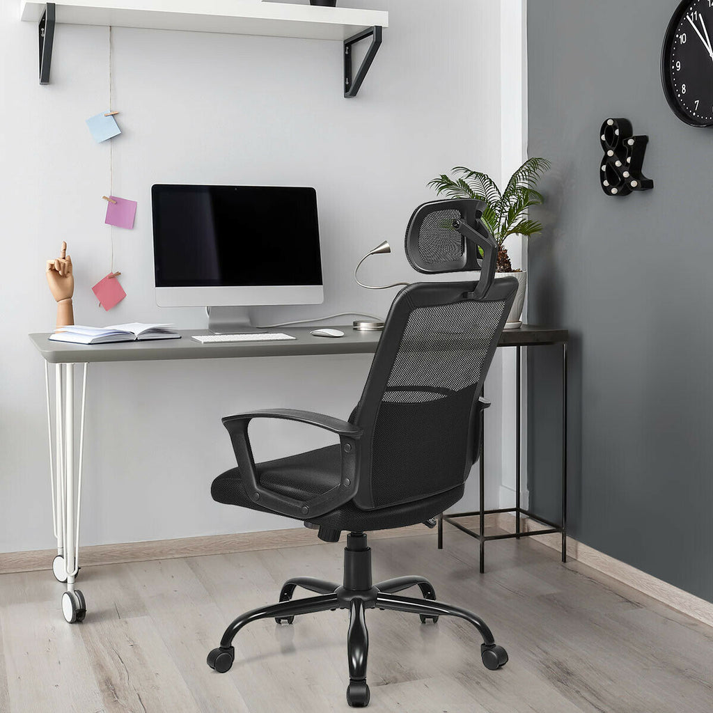 Ergonomic Mesh Office Chair – High Back Swivel
