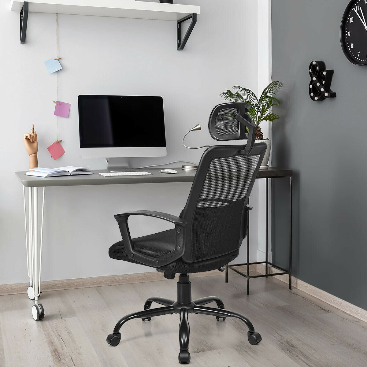 Ergonomic Mesh Office Chair – High Back Swivel